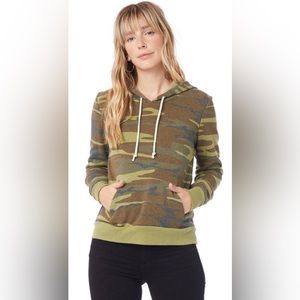 Alternative Ladies' Eco-Fleece Athletics Hooded